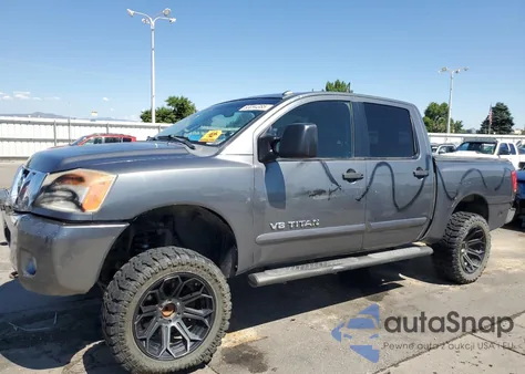 2013 Nissan Titan S из США, поврежденный, VIN 1N6BA0ED4DN304410